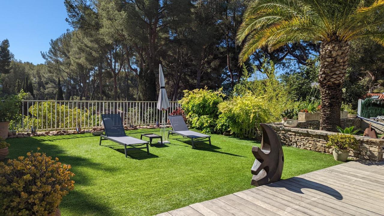 Villa Serena - Piscine, Tennis Sur Place La Ciotat Exterior foto