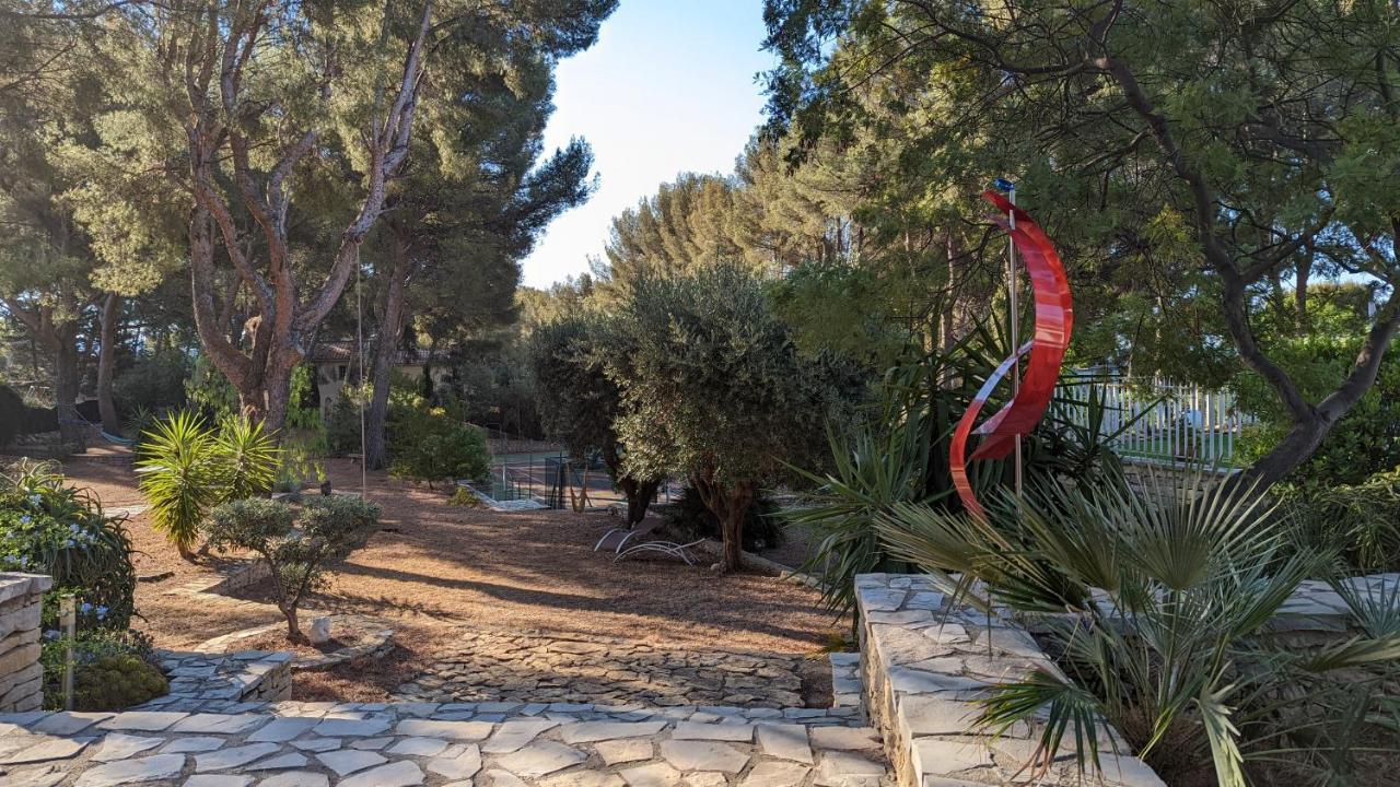 Villa Serena - Piscine, Tennis - Plage Sable 700M La Ciotat Exterior foto