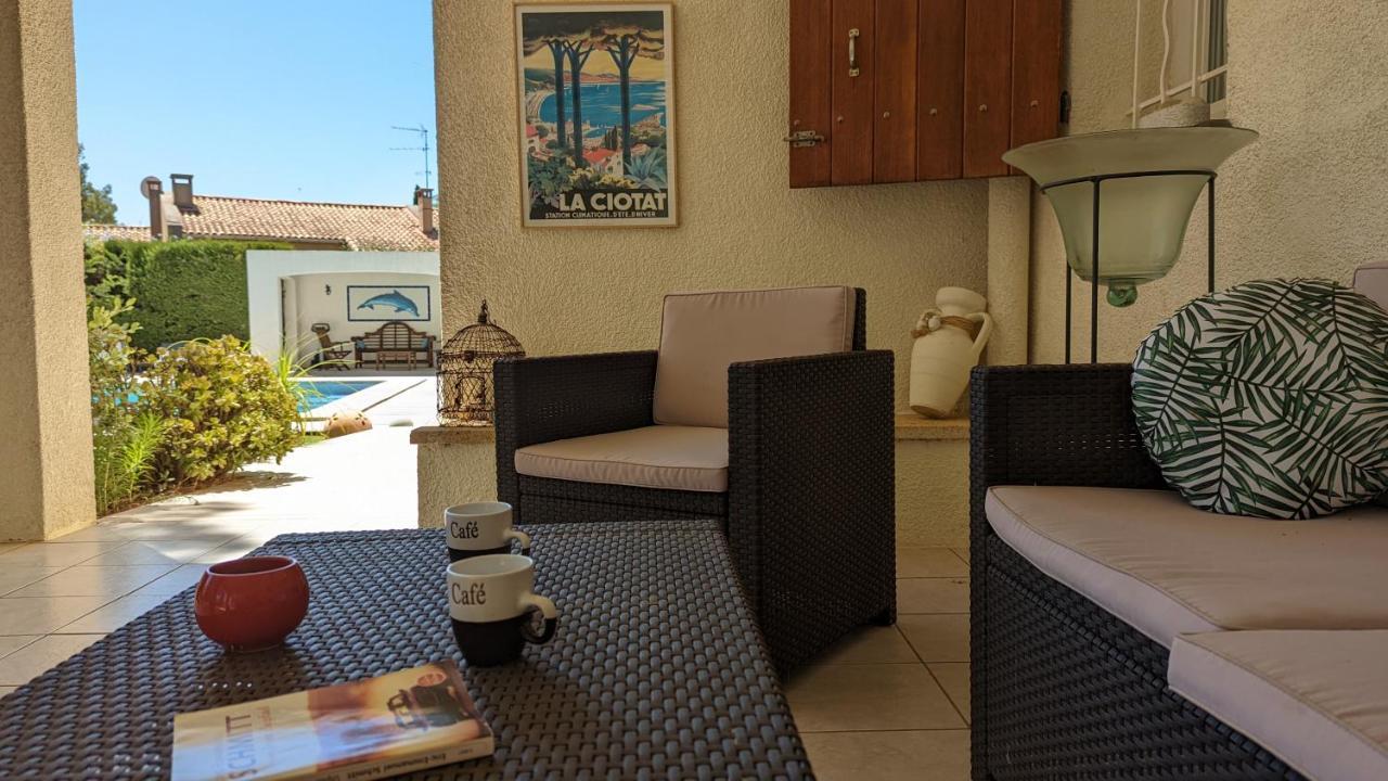 Villa Serena - Piscine, Tennis Sur Place La Ciotat Exterior foto